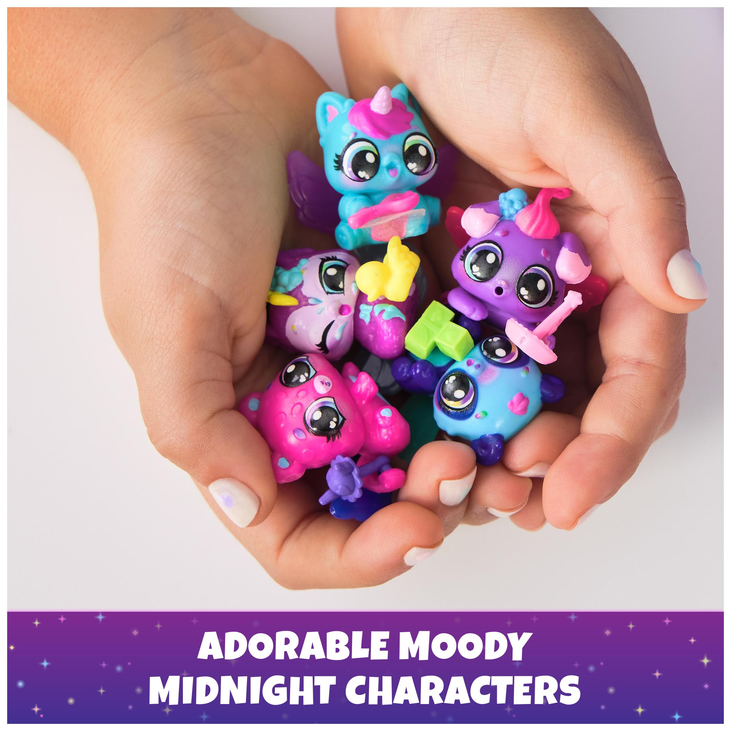 Hatchimals Alive, Neon Rainbow Egg Carton Toy with 5 Mini Figures in Color Reveal Eggs & 11 Accessories, Gifts & Stocking Stuffers for Girls & Boys Ages 3 & up