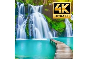 Awesome Enchanting Forest with Cascading Waterfalls HD Free - Nature's Relaxing Sounds for Sleep , Perfect for Sleep, Meditat