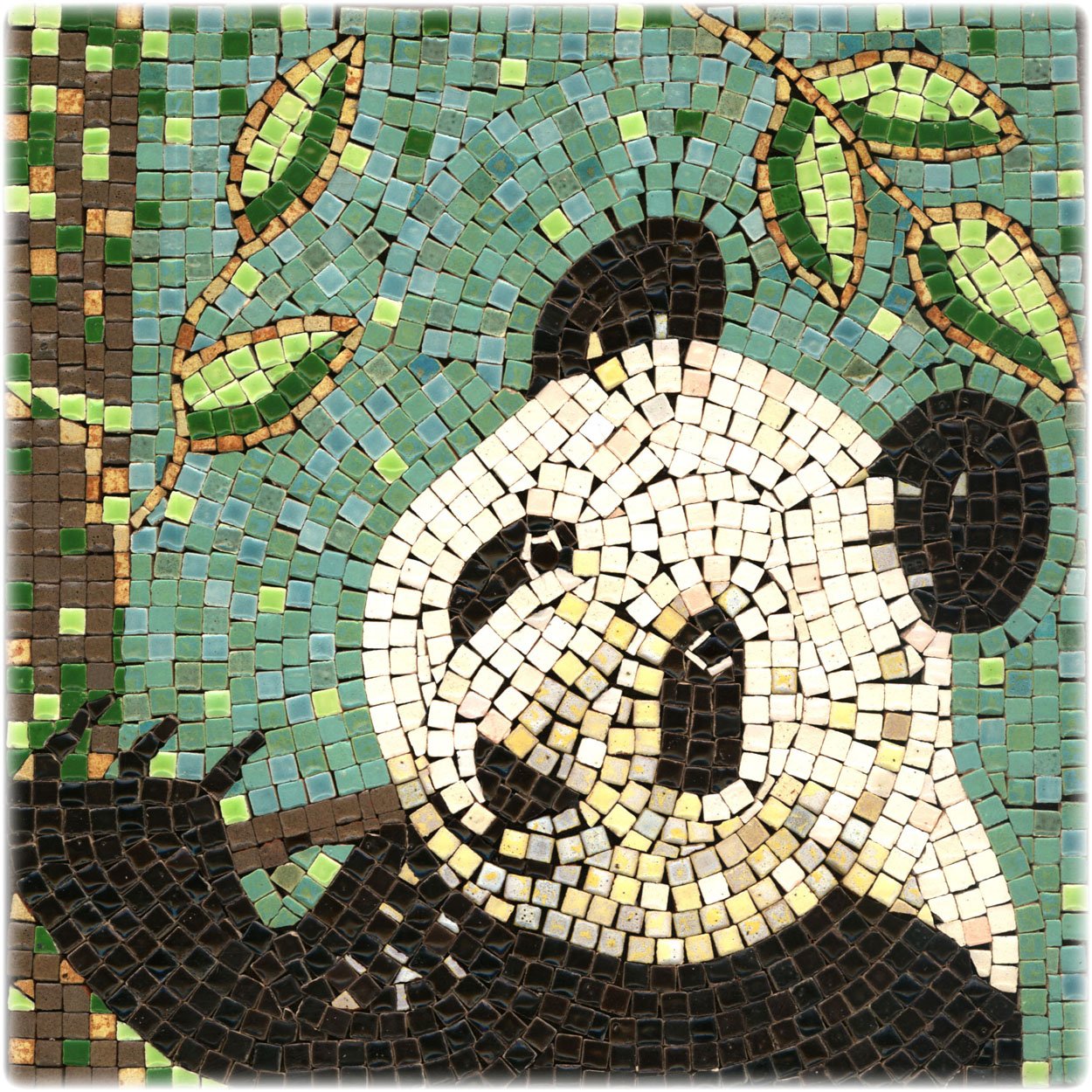 mosaic kit ,20x20cm, Panda Amazon.co.uk Kitchen & Home