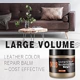 NIUB Leather Recoloring Balm Beige 8.5oz Leather Color Restorer view 4