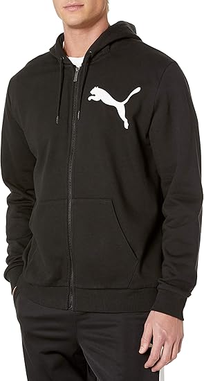 Puma メンズ ビッグロゴ フルジップパーカー フリース トレーナー パーカー 通販 Amazon