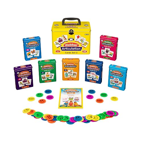 Super Duper Webber Articulation Flash Cards 7 Deck Set Super Duper ...