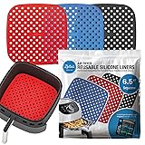 Reusable Air Fryer Liners 3 Pack for 2QT