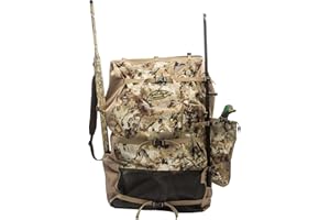 RIG EM RIGHT Rig'Em Right Waterfowl Refuge Runner Decoy Duck Hunting Backpack with Deluxe Padded Backrest and Shoulder Straps (Gore Optifade Marsh Camo)
