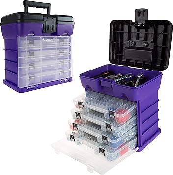 purple tackle box