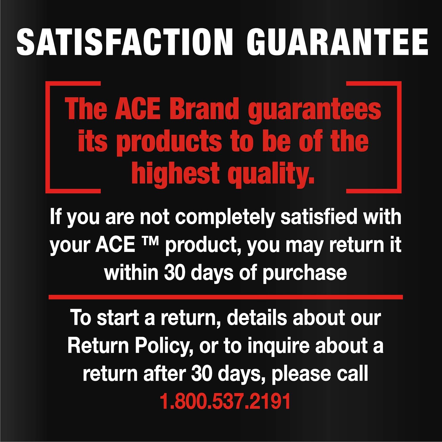 ACE Hinged Knee Brace, One Size Fits Most, Black (209600): Health & Personal Care