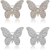 beinkmake Crystal Pearl Brooch Pin for Women Rhinestone Brooch Set for Wedding Holiday Party