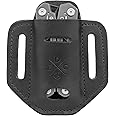 1791 EDC Multitool Sheath, American Leather, Multitool Pouch for Belts, Compatible with Heavy Duty Leatherman, SOG and Gerber