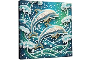 yzARTche Diamond Art Pearl Painting Kit, DIY Pearl Art Painting with Frame, Handmade Gem Dot Picture Craft for Home Wall Deco