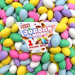 Assorted Jordan Almonds Candy | 1 Pound Jordan