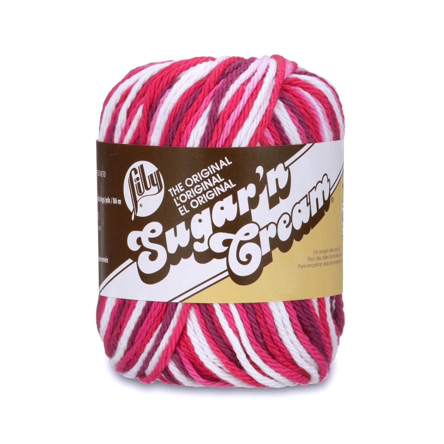 Lily Sugar 'N Cream Yarn, 2 Ounce, Love, Single Ball Amazon.ca Home