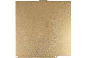 HIKUDIY 260x271mm Textured PEI Build Plate Heated Print Bed Flexible Platform Print Plate for Elegoo Centauri Carbon/Centauri 3D Printer