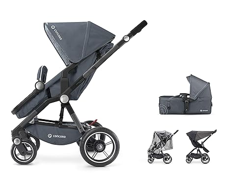 Concord 2004 S.A. CSC0984 Camino Baby-Set, Steel Grey, grau
