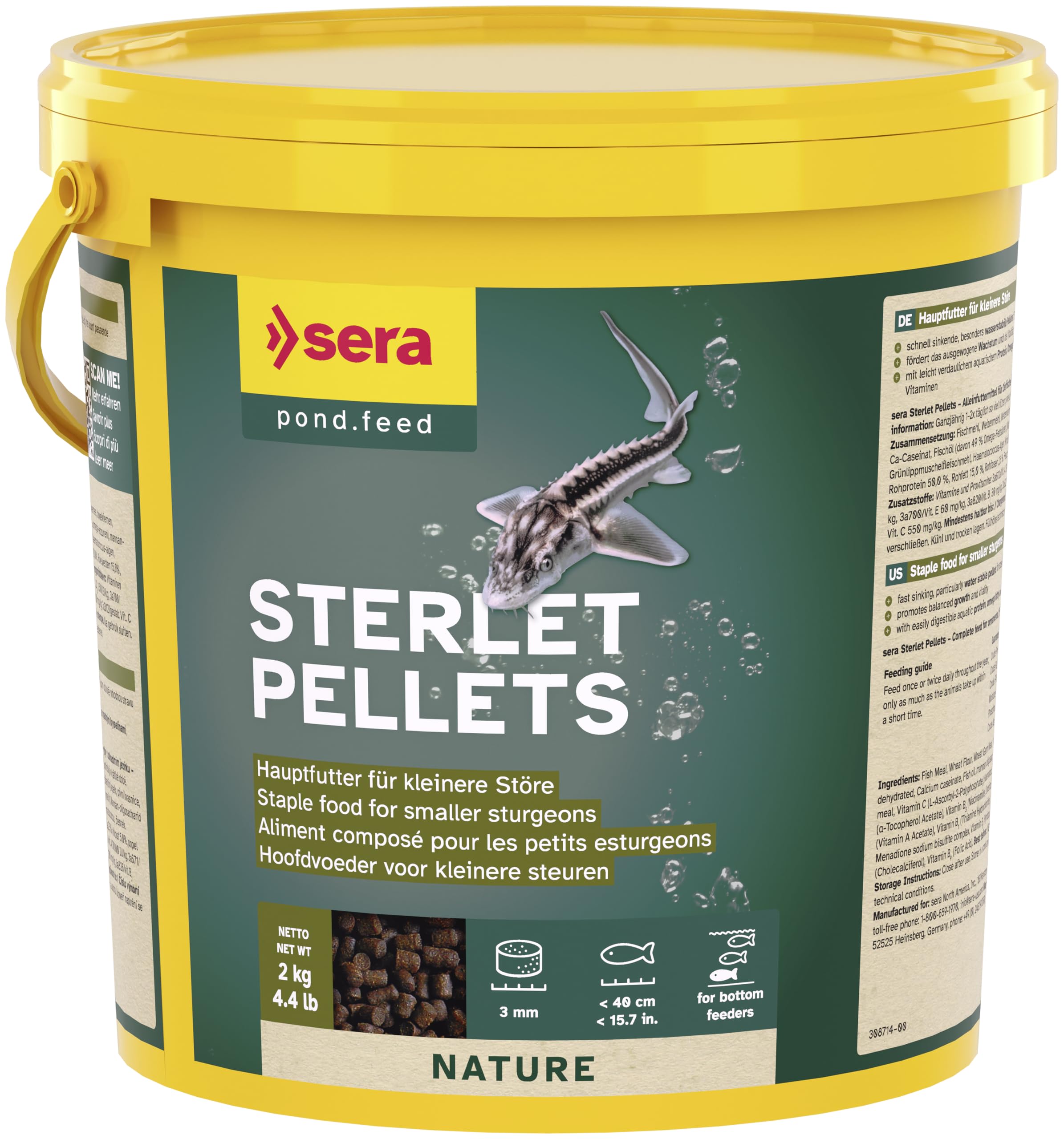 sera Sturgeon Perlets, 2 kg