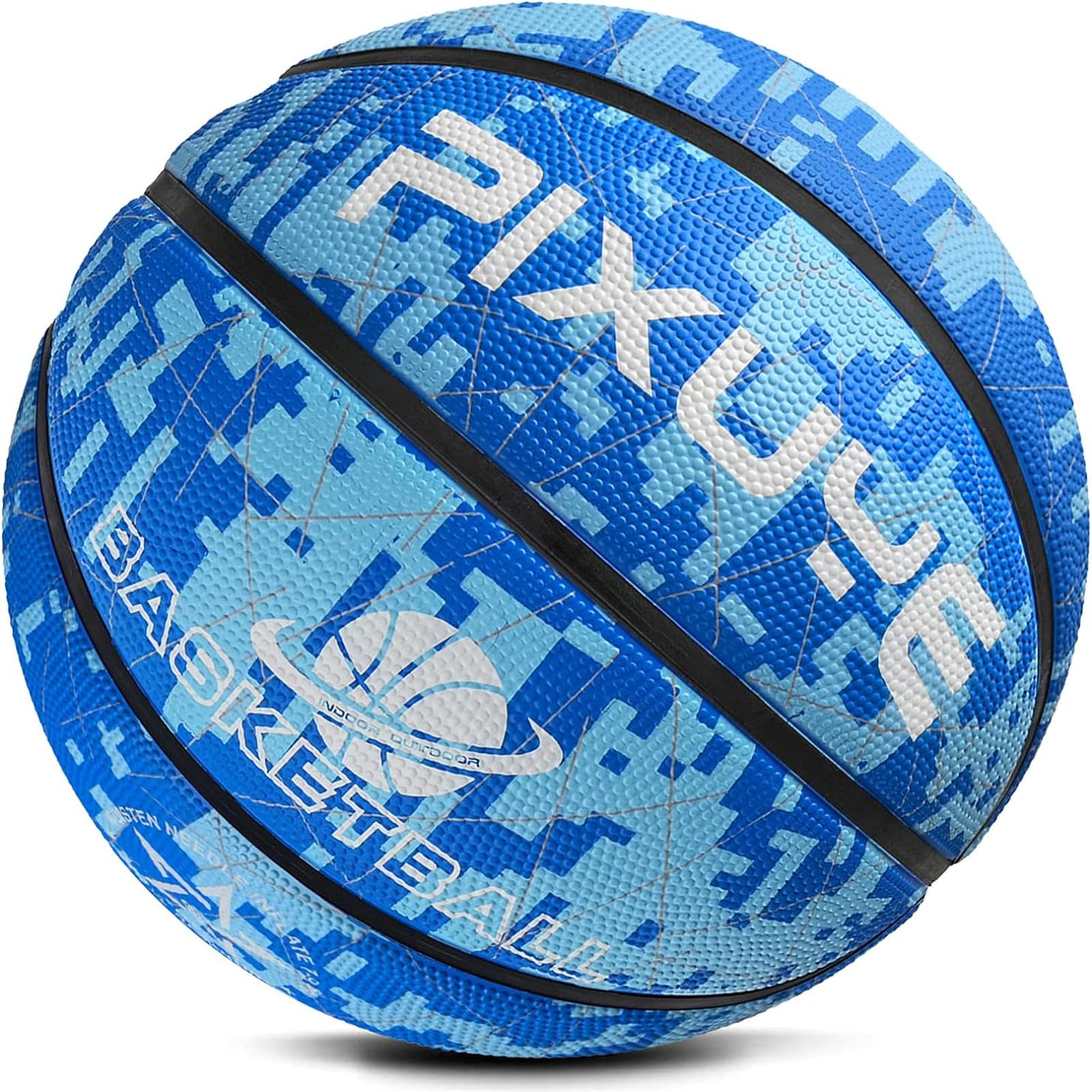 Jicsetk Children's Mini Basketball - Size 5, Ideal for Youth Ages 4-8, Soft Training Basketball, Blue