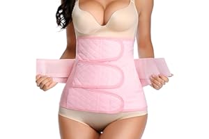 PAZ WEAN Abdominal Binders Post Surgery Girdle Postpartum Belly Wrap Band Post Partum Belt Belly Band for Women C Section Recovery Cesarean Belt