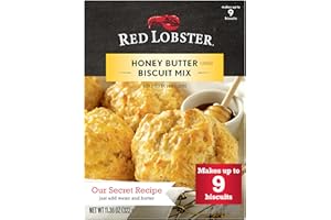 Red Lobster Honey Butter Biscuit Mix, Makes About 9 Biscuits, 11.36 oz Boxes (Pack of 2)