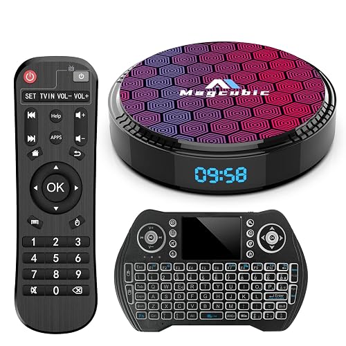 Android TV Box 12.0 | 4GB RAM 64GB ROM | Processeur Quad Core Allwinner H618 | Support 6K/3D | WiFi Dual Band