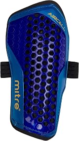 Mitre Aircell Shin Pads Lightweight Breathable Football Shin Guards view 2