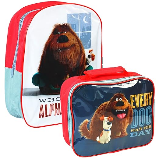 Universal® The Secret Life of Pets Official Kids Children School Travel