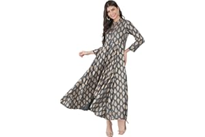Orchid Bloom High Low Gold Foil Printed Kurta