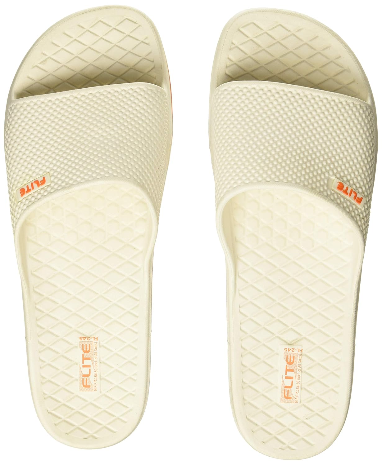 mens plain white sliders