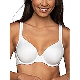 Vanity Fair Women's Perfect T-Shirt Bra, Body Shine Full Coverage, Lightly Lined Cups up to DD