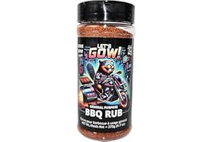 Smoke Trails BBQ GENERAL PURPOSE BBQ RUB by Steve Gow (Made in Canada) | Let's GOW! BBQ Rub | Great on ribs, pork, chicken an