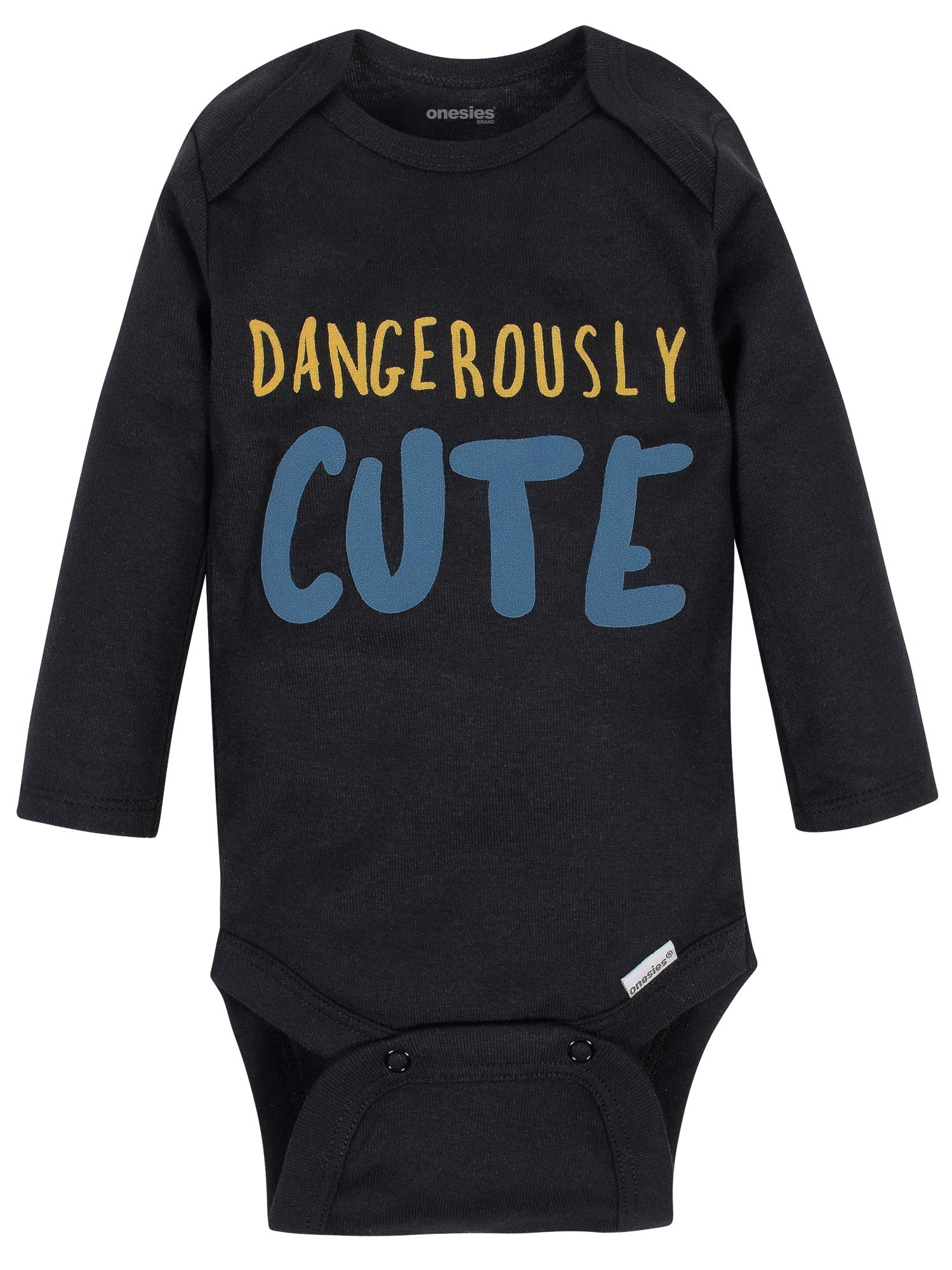 Onesies Brand Unisex Baby, 6-Pack Long Sleeve Bodysuits