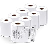 Aegis Adhesives - 4" X 6" Replacement for DYMO 1744907 (8 Rolls/1760 Labels) Direct Thermal Shipping Labels - Compatible with LabelWriter 4XL Desktop Printers (NOT Compatible with 5XL)