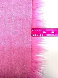 Ice Fabrics Faux Fur Fabric Squares - 14x14 Inches