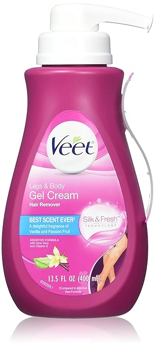 VEET. Hair Removal Gel Cream Pump: Sensitive Formula (Epilierer)