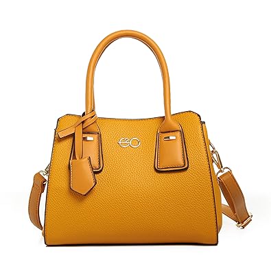 E2O Fashion Womens Yellow Satchel