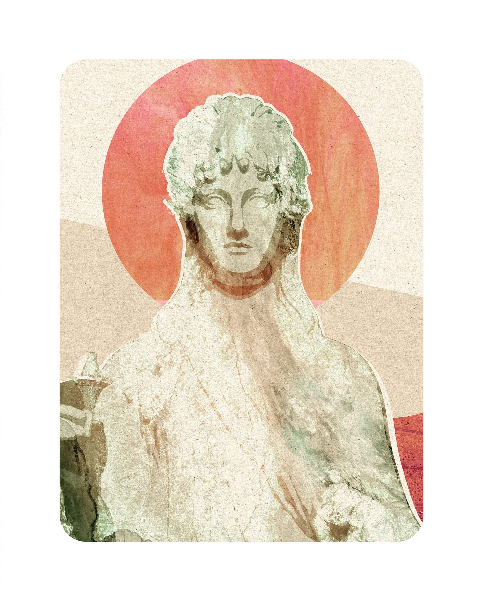 Komar Wall Picture - Spes - Size: 40 x 50 cm - Poster Art Print Decoration Living Room Bedroom