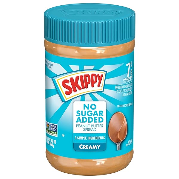 SKIPPY, PEANUT BUTTER SPREAD, CREAMY 16 OZ (12...