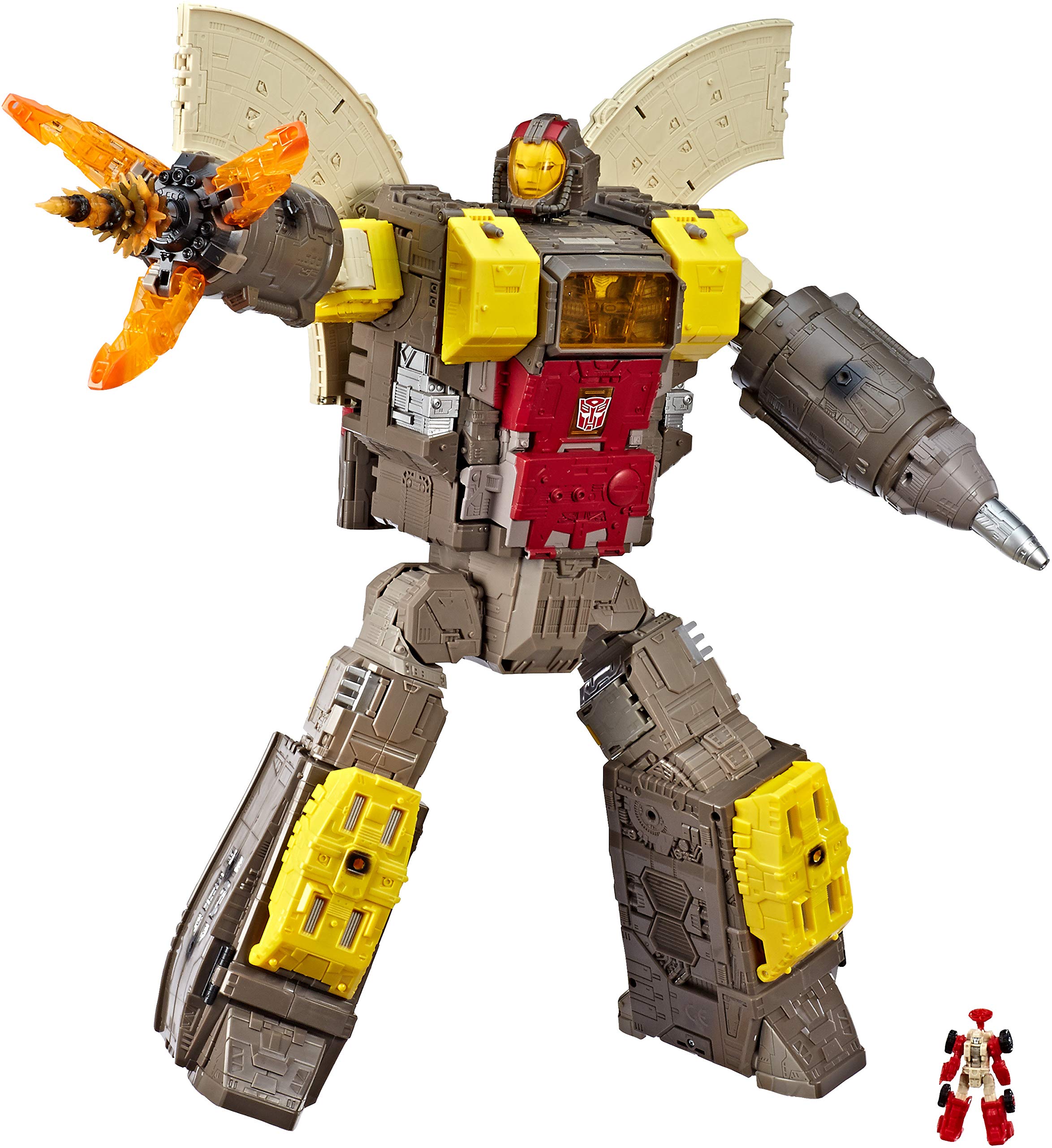 Transformers Toys Generations War for Cybertron Titan WFC-S29 Omega Supreme Figura de acción - Se convierte en centro de comando - Adultos y niños de 8 años en adelante, 2 pies