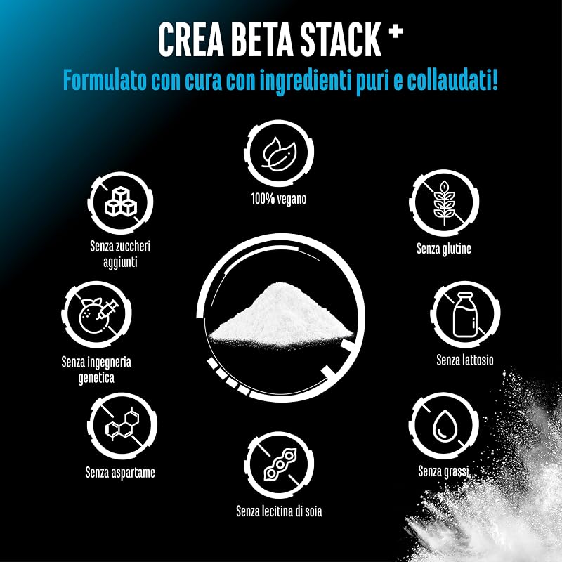 Creatin Beta Alanin Stack - 750 g Polvere