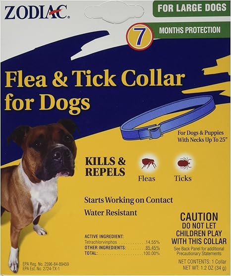 flea and tick collar for large dogs