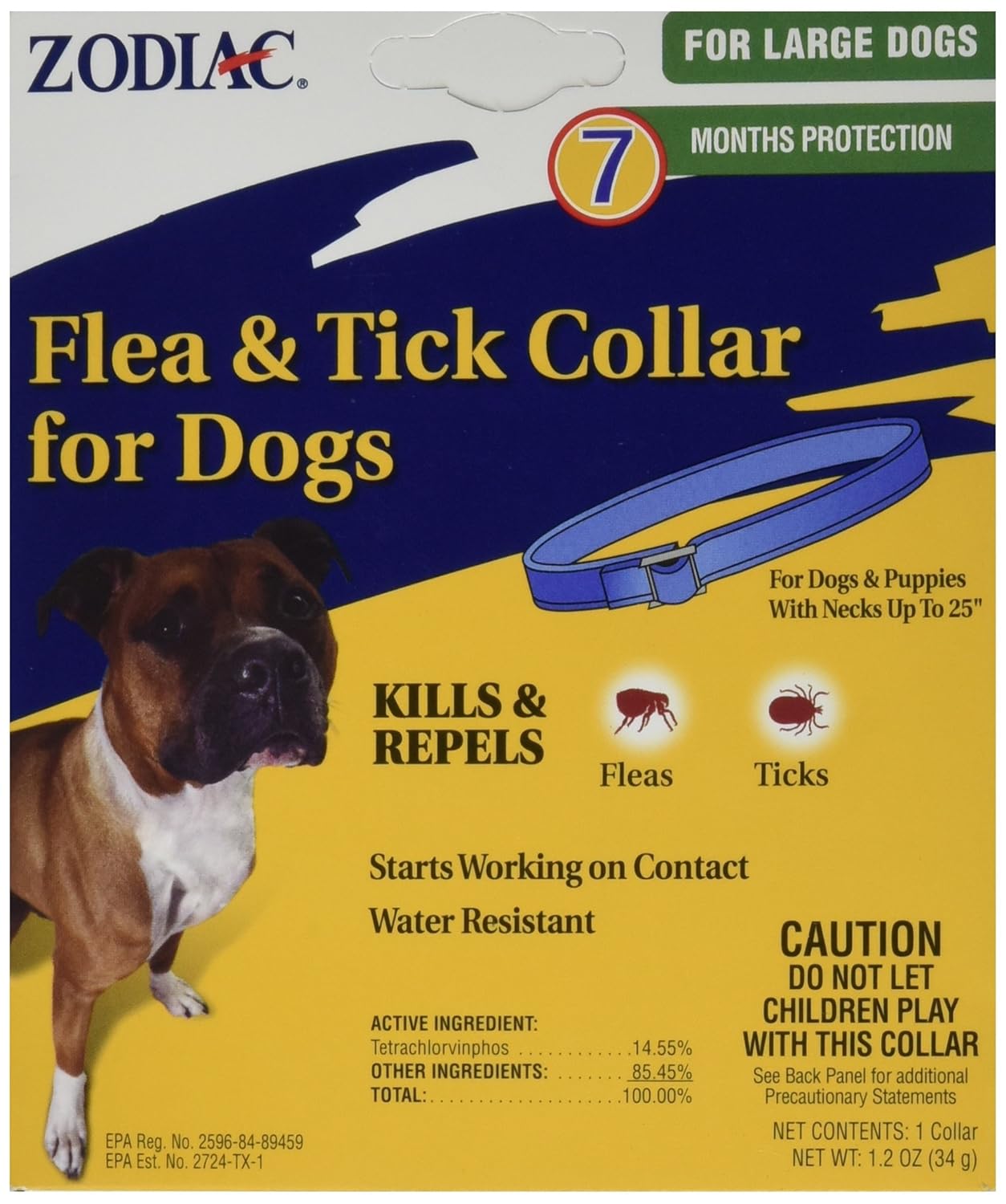 Reviews Zodiac Flea & Tick Dog Collar