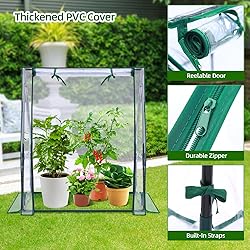 Mini Greenhouse for Indoor Outdoor: Ohuhu Portable