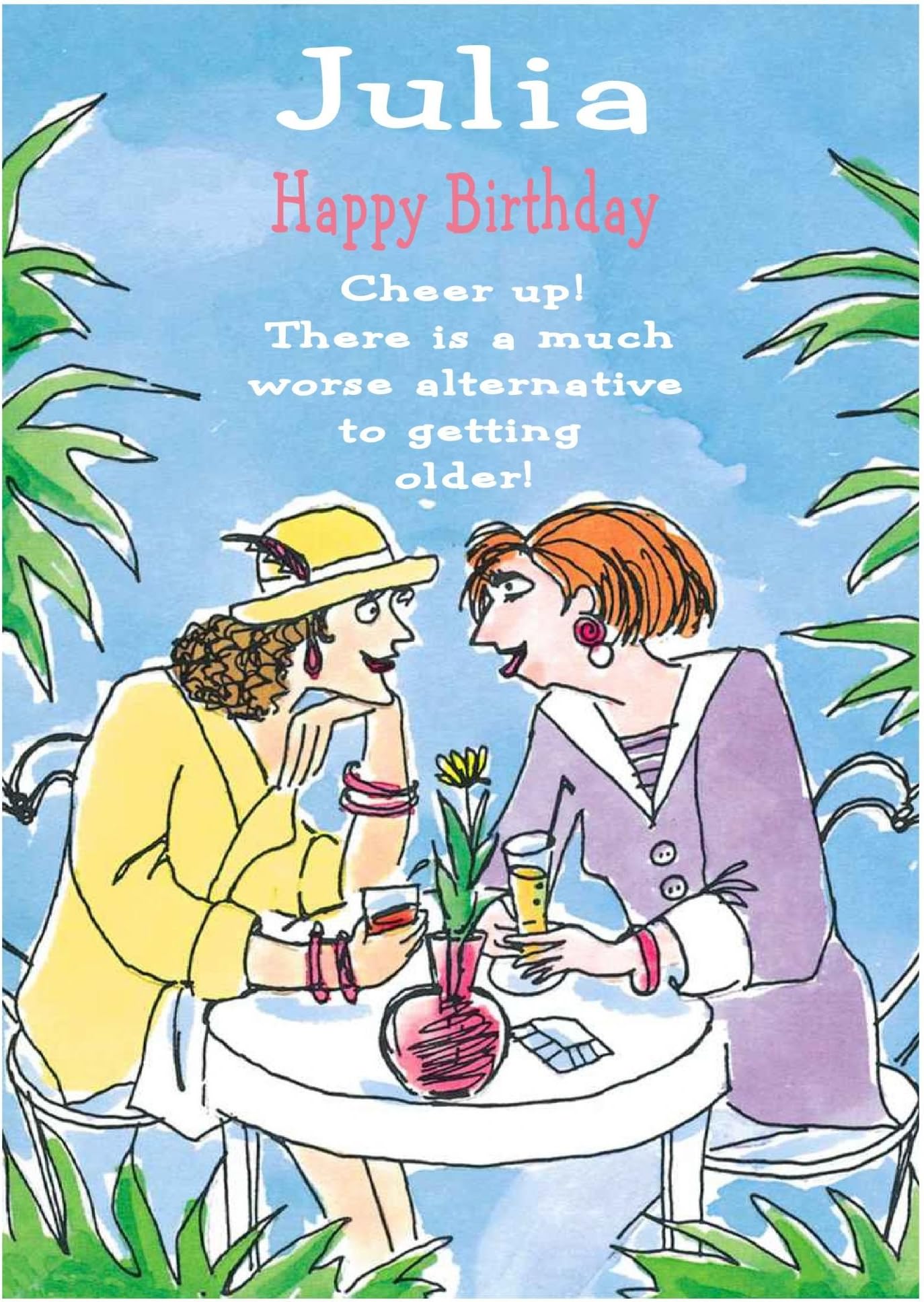 Julia Birthday Card