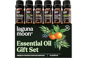 Essential Oils Set - Top 6 Blends for Diffusers, Home Care, Candle Making Scents, Fragrance, Aromatherapy, Humidifiers, Gifts