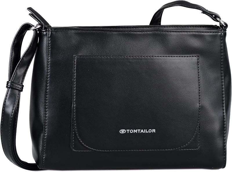 bags Emilie Sac à bandoulière pour femme, Noir, 29 x 9,5 x 20