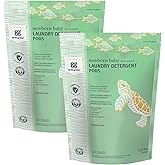 Grab Green Newborn Baby Laundry Detergent Pods, 60 Count, Fragrance Free, Plant and Mineral Based, Formulated to Tackle Newborn (0-4 Months) Laundry Stains