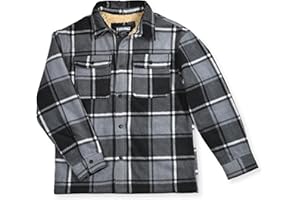 TONY HAWK Boys Shirt Jacket Sherpa Lined Jackets and Shackets for Kids