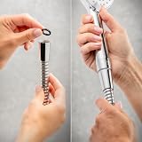 Mira Zest 90mm 3-Spray Eco Shower Head Chrome view 8