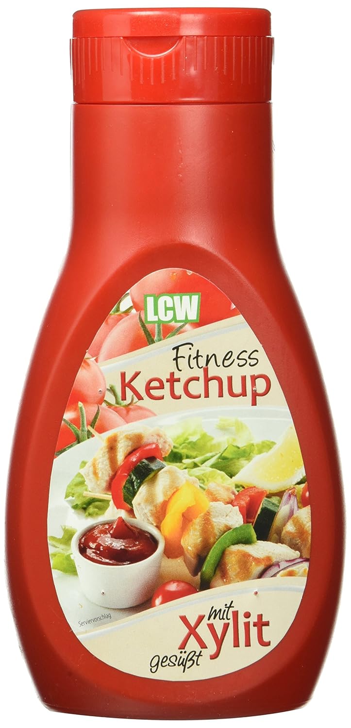 LCW Fitness Ketchup mit Xylit gesüßt! 400g Amazon.de Lebensmittel