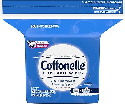 best flushable wet wipes for adults