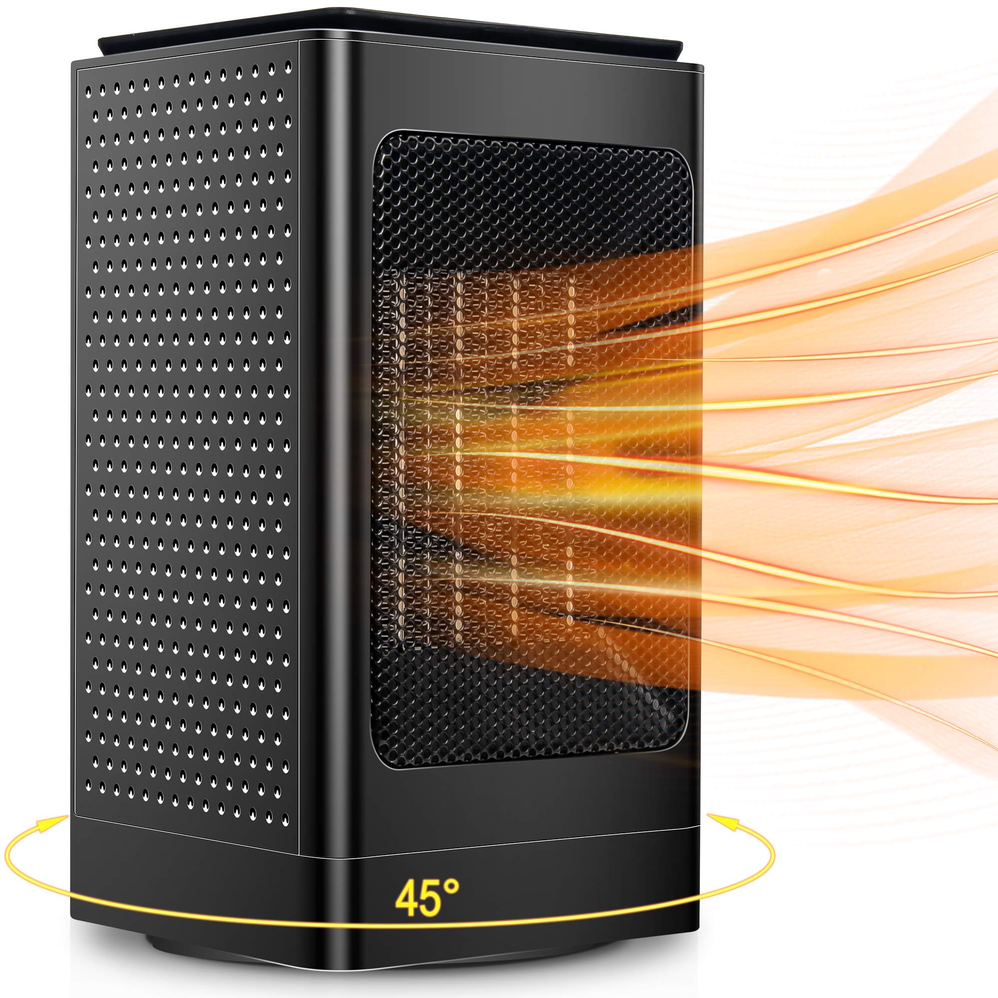 Buy Portable Space Heater Ceramic Heater LONOVE Electric Oscillating