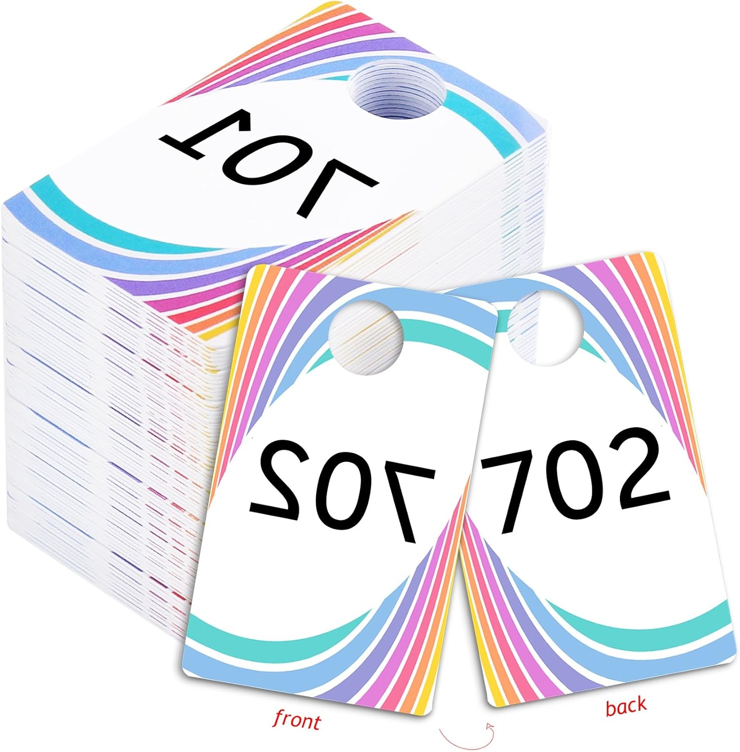 Amazon Com Live Sale Plastic Tags 001 999 Number Series